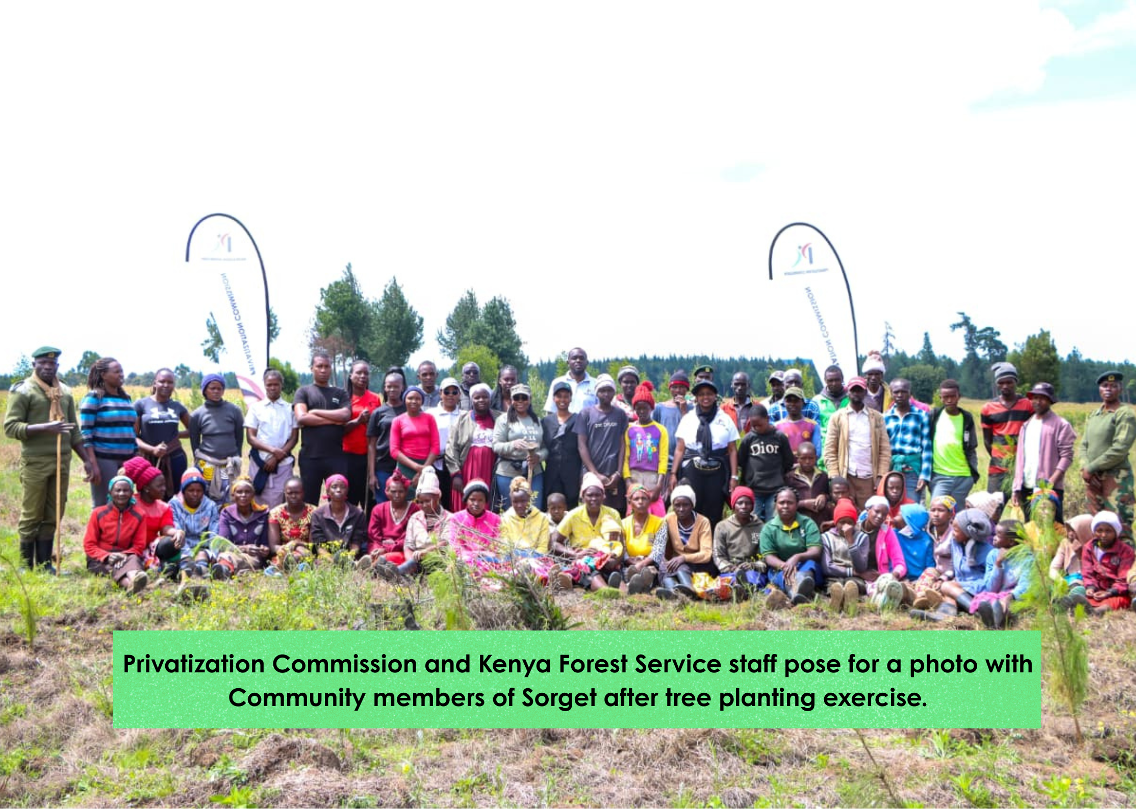 CSR Activity in Sorget Forest, Kericho County.