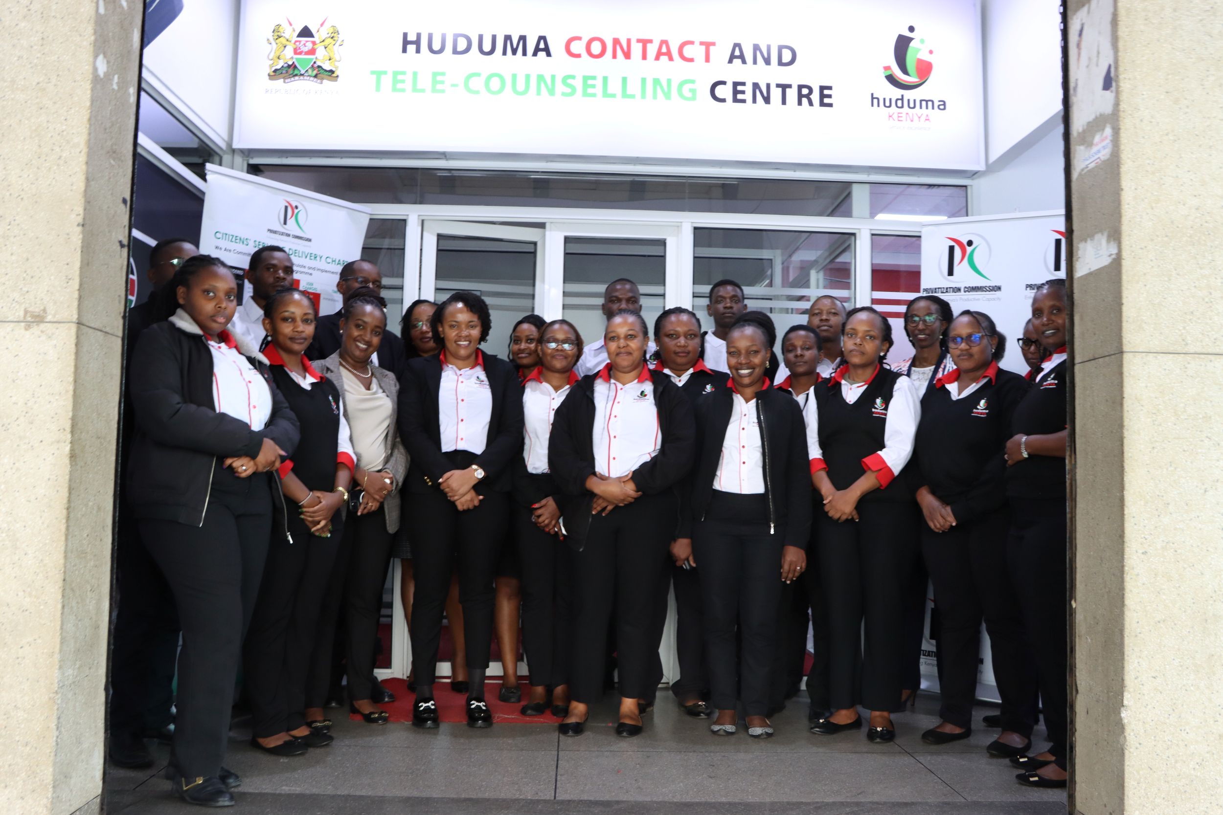 PRIVATIZATION COMMISSION SENSITIZATION FOR HUDUMA CONTACT CENTRE STAFF